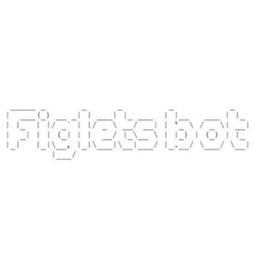 Figlet bot bot logo