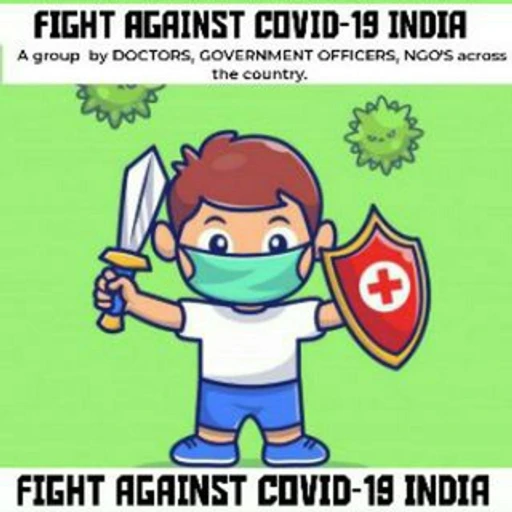 Fight Against Covid 19 HelpDesk bot logo