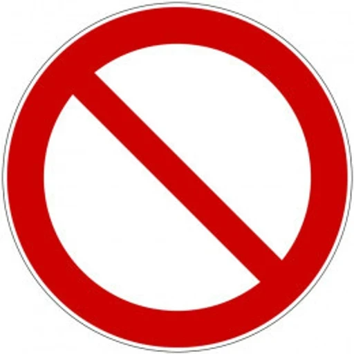 Stickerverbot bot logo