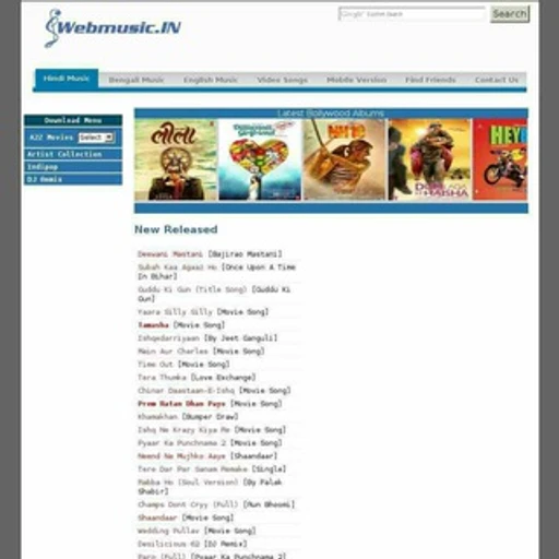 Webmusic updates bot logo