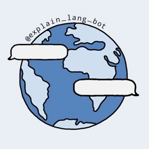ExplainLang | Deep language translation bot logo