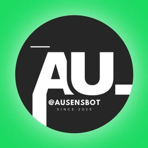 AUSENS - Spotify Downloader Bot | Convert Music Search Shazam bot logo