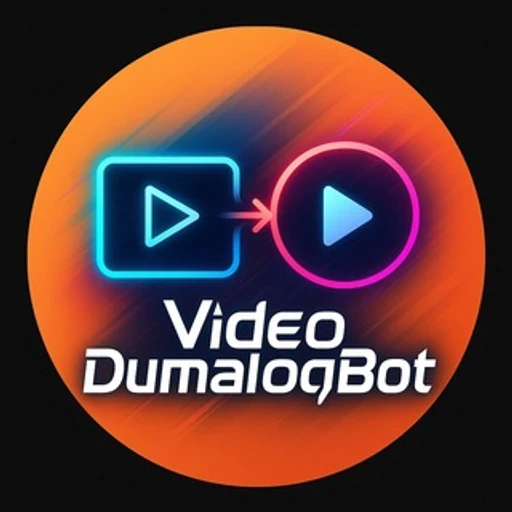 Dumaloq Video Bot 🤖 | DumaloqVideoBot AylanaVideo Aylana Yumaloq bot logo