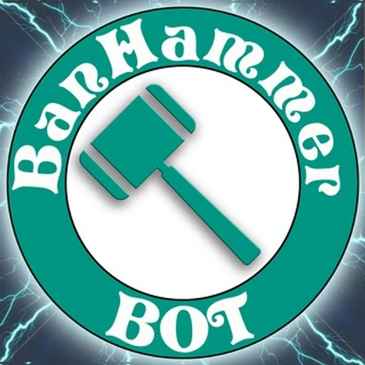 Ban|Hammer 🔨 bot logo