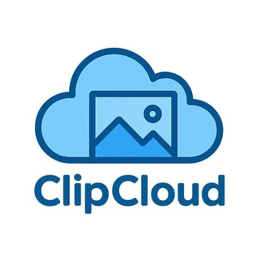 ClipCloud – AI image generation bot logo
